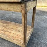 Antique draper's table