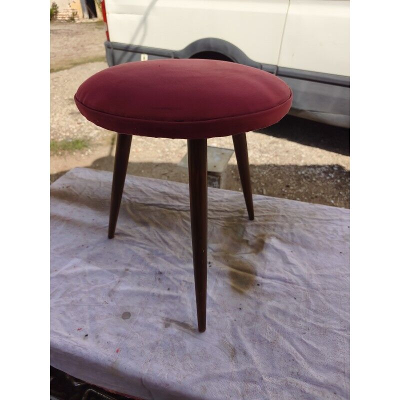 Tabouret Tacke Hocker vintage allemand année 50