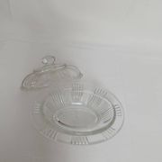 Crystal sugar bowl