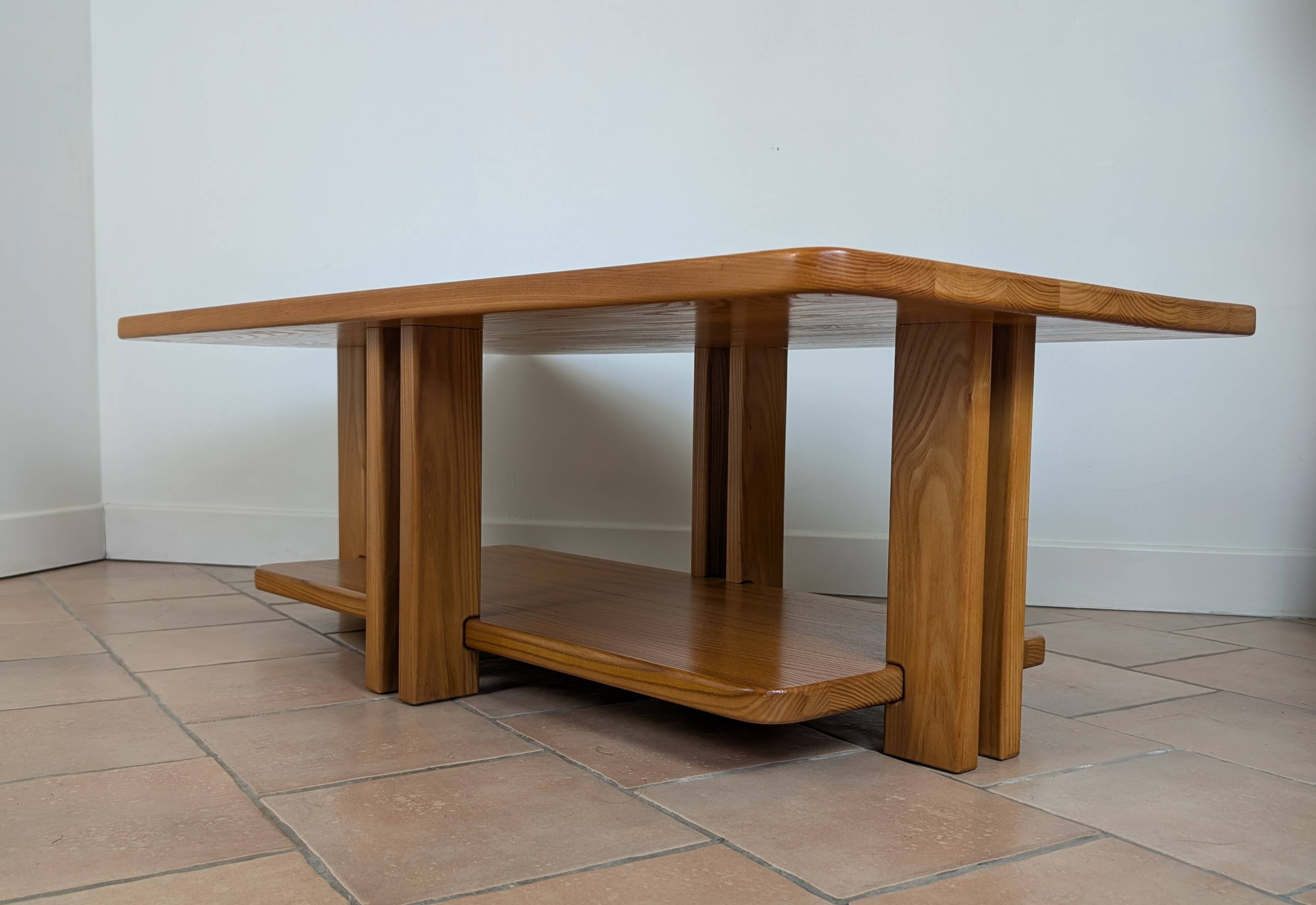 Table basse en orme 80'