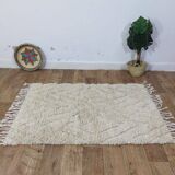 Handmade Berber wool mrirt rug 150 X 97 CM