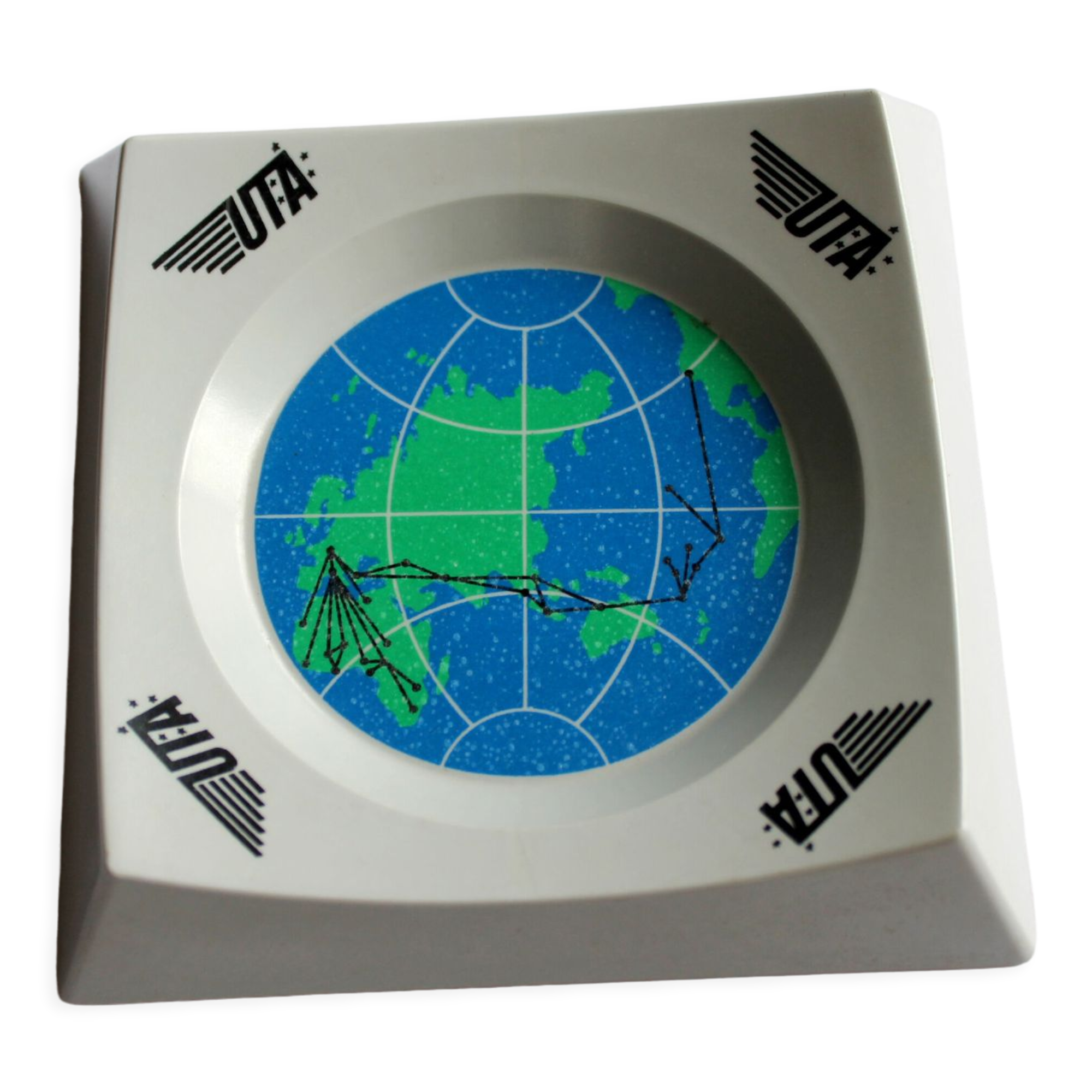 UTA advertising ashtray