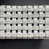 White ceramic basket