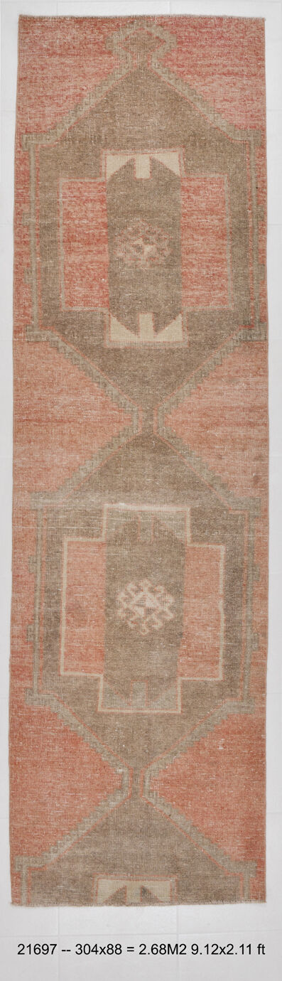Oriental runner rug 304x88cm