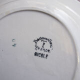 6 soup plates Badonviller
