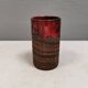 Vase with run-glaze, Denmark, 1970s. Made by Ernst Faxe