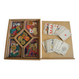 old Yellow Dwarf game cards BP Grimaud old card game Yellow Dwarf