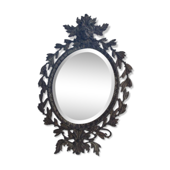 Mirror table Napoleon III bronze