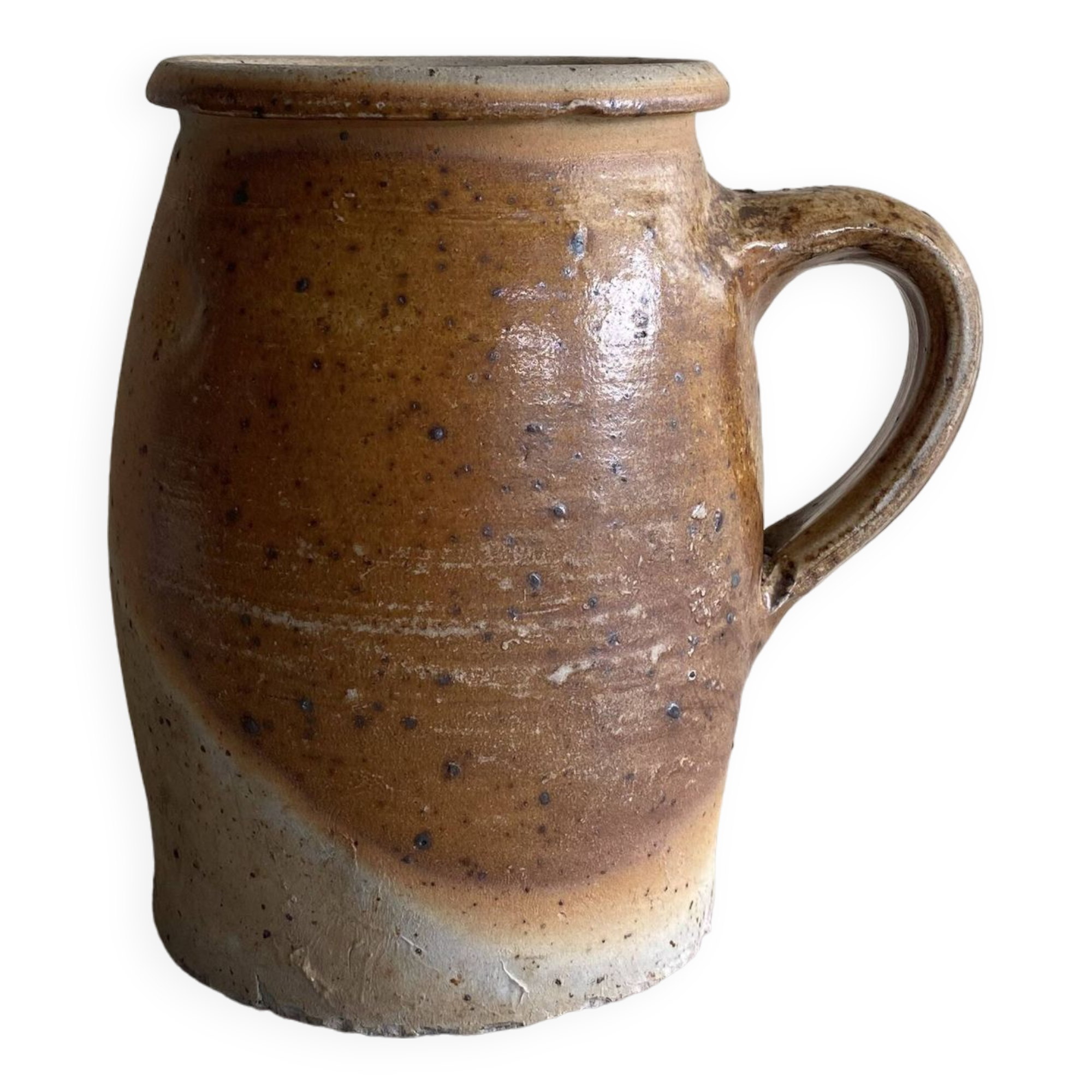 Stoneware pitcher