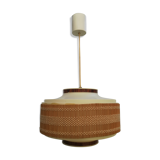 Plastic suspension and rattan