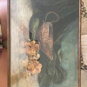 Watercolor old still life