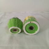 Slush salt and pepper shakers