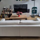 Bolia sofa bed, Scandinavia 3-seater with integrated wheels.
