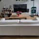 Bolia sofa bed, Scandinavia 3-seater with integrated wheels.