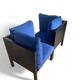 Pair of Sity armchairs by Antonio Citterio for B&B Italia, 1980s
