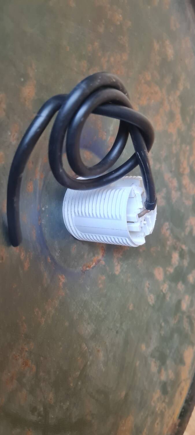 Mid century metal ball wall lamp