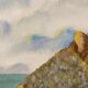 Vintage seaside watercolor
