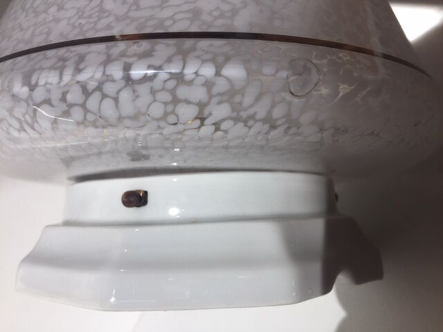 Art Deco globe light