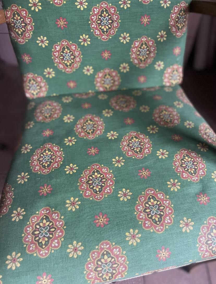 Bridge armchair, 1900 period