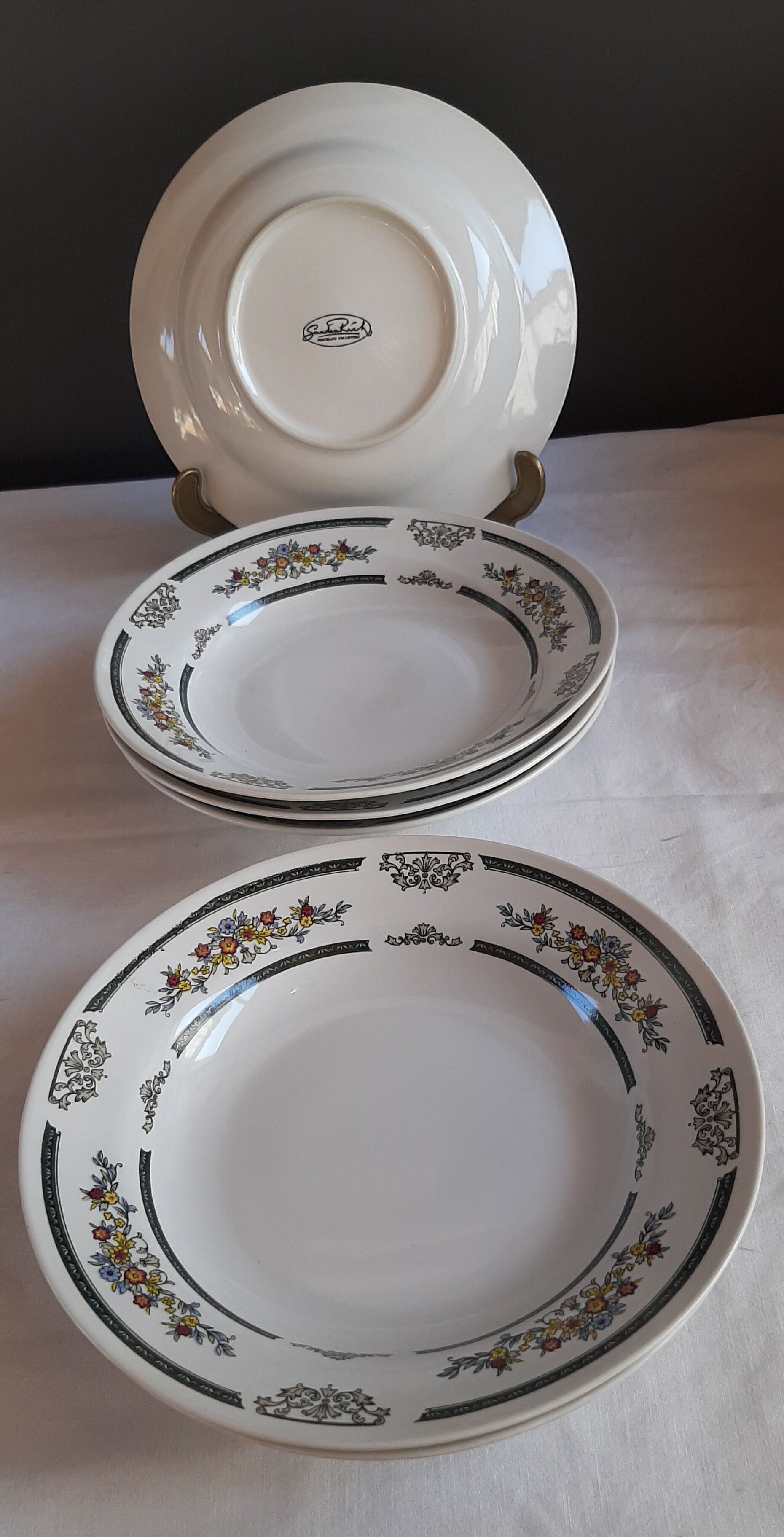 Sandra Rich deep plates