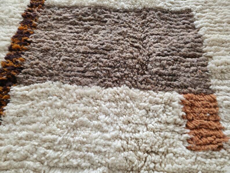 Handmade Moroccan wool rug, 150/250cm