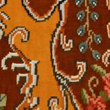 Wine Red & Orange Classic Vintage Kilim Rug, 171x289Cm