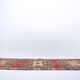 3x10 Wine Red Brown Turkish Runner Rug, 97x325Cm