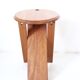 Folding wooden stool Suzy by Adrian Reed design