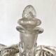 Carafe ancienne asperge Legras fin XIXe