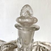 Carafe ancienne asperge Legras fin XIXe