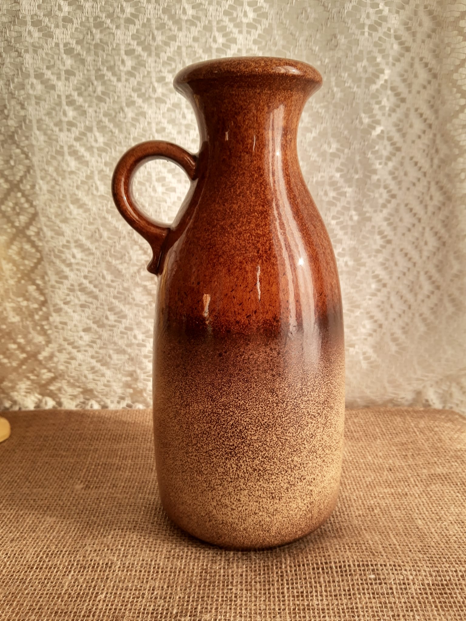 Ceramic vase Scheurich keramik 493-27 West Germany - vintage