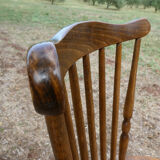 Pair of bistro chairs Baumann Western model