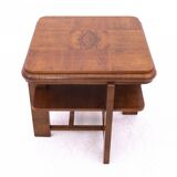 Art Deco square table from the 1950s, Poland.