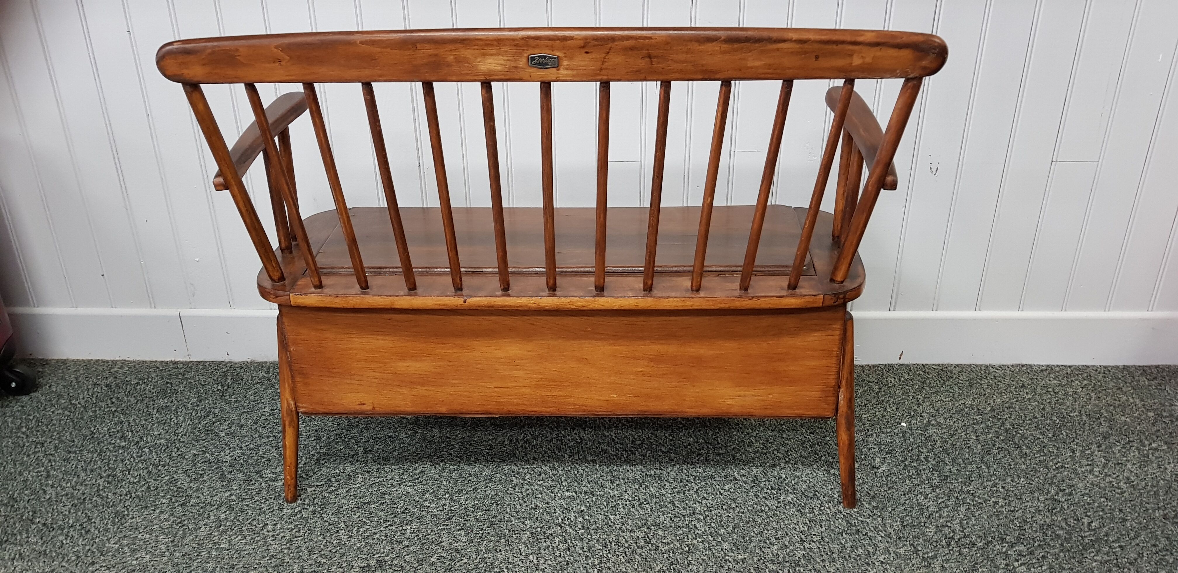Trunk bench HERLAG kinderbank of the 1950s