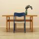 Solid pine dining table, Denmark, 1980s