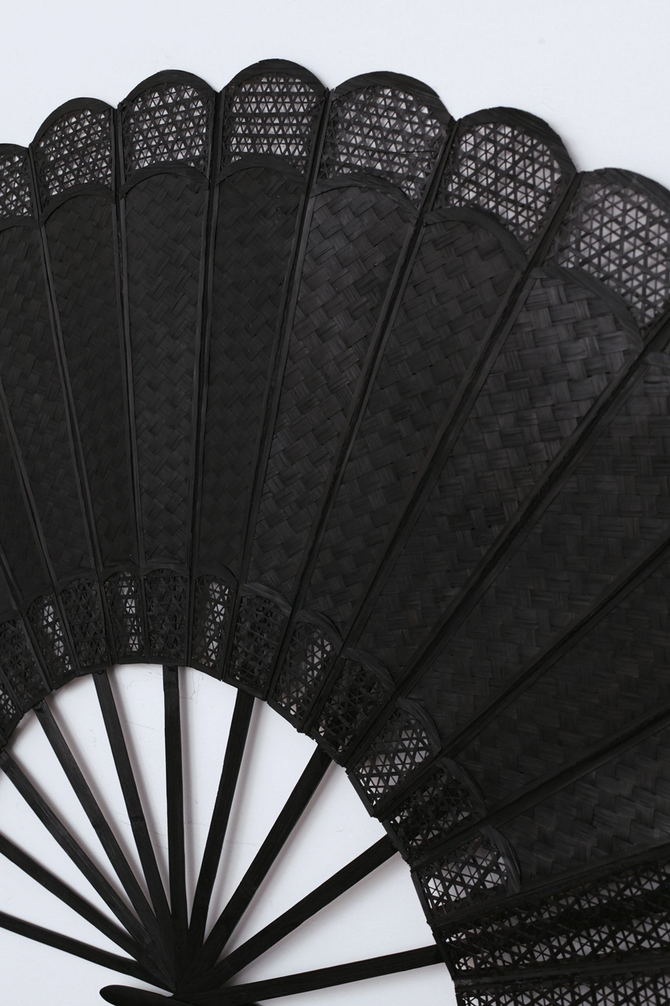Large fan dark canage - 144 cm