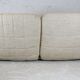 Reclining sofa color "crème chinée", France, circa 1970