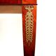 Antique Empire desk from Italy, 1900, mahogany veneer.