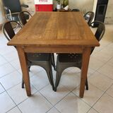 Oak farmhouse table