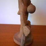 Terracotta candlesticks