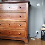 English marine chest of drawers