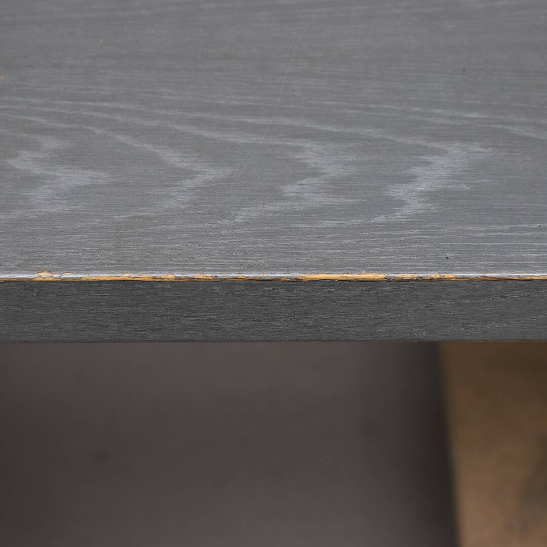 Karl-Erik Ekselius — JOC Vetlanda Desk — 1980s Swedish Modern — Lacquered W