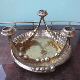 Brutalist design Sconce in bronze