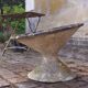 Jardinière diabolo vintage année 50