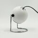 Lampe de table eyeball Targetti chrome design spatial Italie années 70