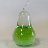 Set of Two Glass Paperweights by Milan Metelák, 1970's