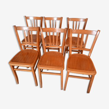 6 chaises luterma 1950