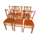 6 chairs luterma 1950