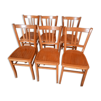 6 chaises luterma 1950