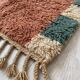 Tapis berbère boujaad fait main artisanale 75/300 cm